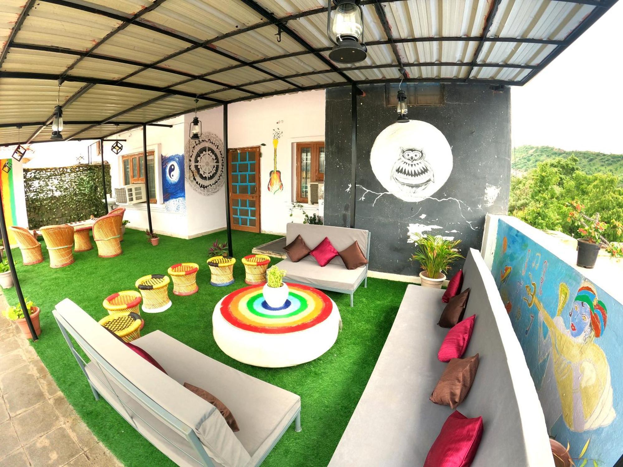 Nomadic Hostel Udaipur Luaran gambar